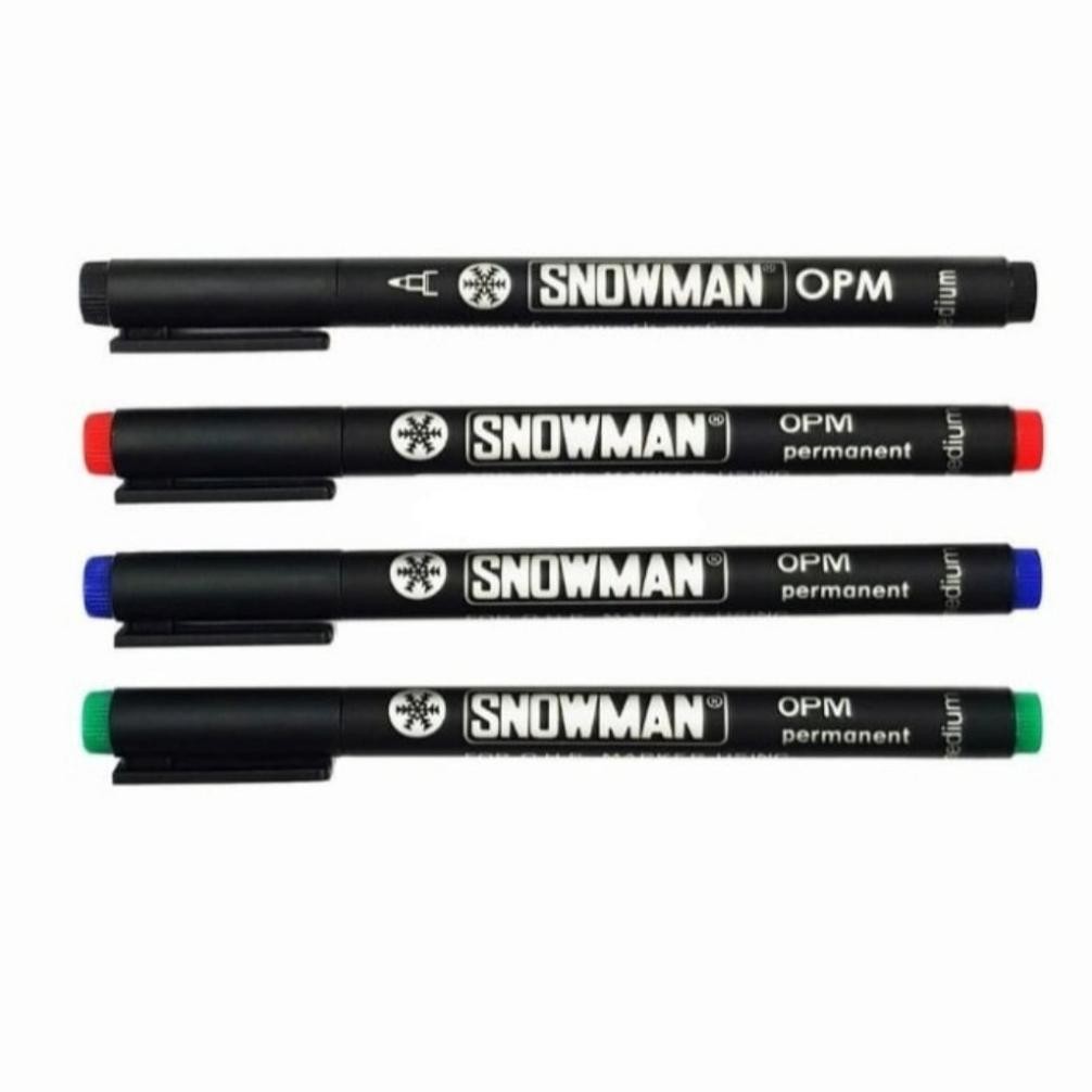 

Dvc-78 Snowman Spidol Opm Permanen/Kaca/Plastik/Marker Permanen