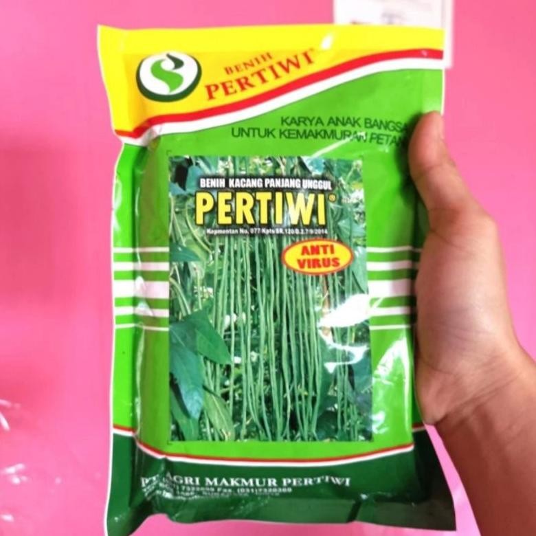 Gd-12 Pertiwi 500Gram Benih Bibit Kacang Panjang Anti Virus
