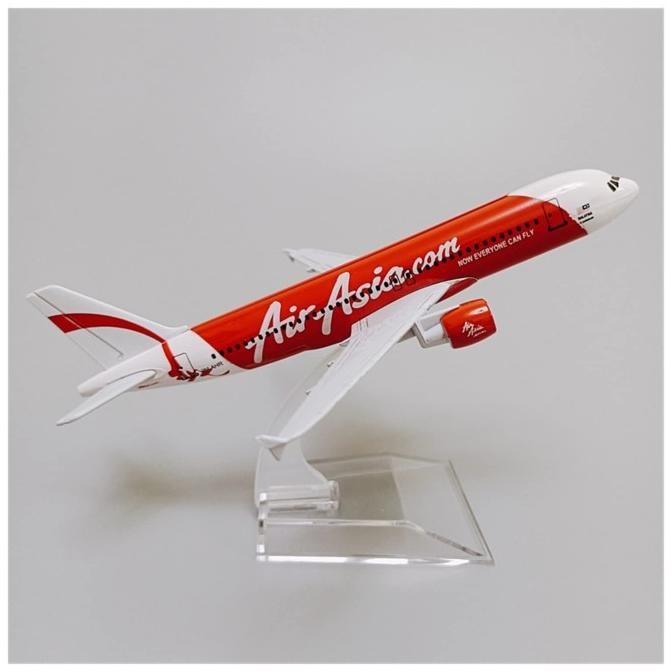 TERSEDIA diecast pesawat AIR ASIA COM
