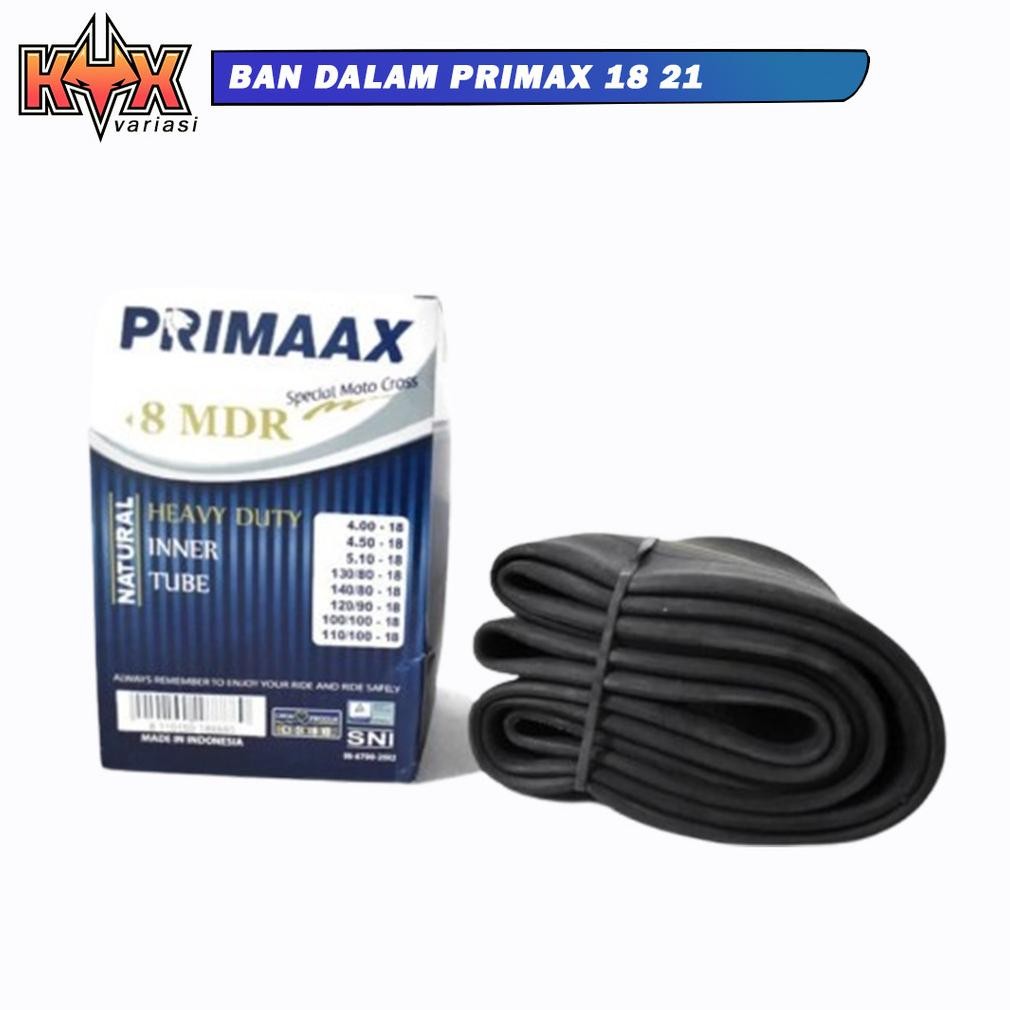 BAN DALAM  UNTUK BAN TRAIL BAN TAHU PRIMAAX RING 18 21 HEAVY DUTY PRIMAX PRIMAAX UNIVERSAL RING 18 2