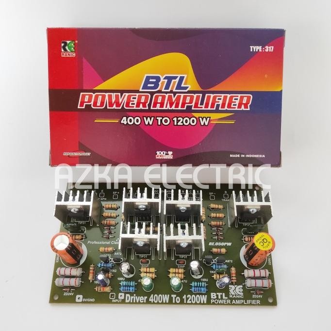 Kit Driver Power Amplifier Btl Original