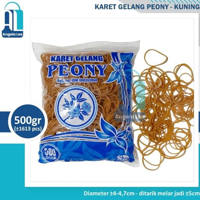 

Grosir Karet Gelang Kuning Peony @500gram by Radhiant official