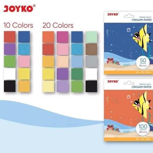 

JoykoOgp300Ogp301Ogp302DoubleSideColorOrigamiPaperKertasLipatBolakBalikWarna121520Cm Terlaris