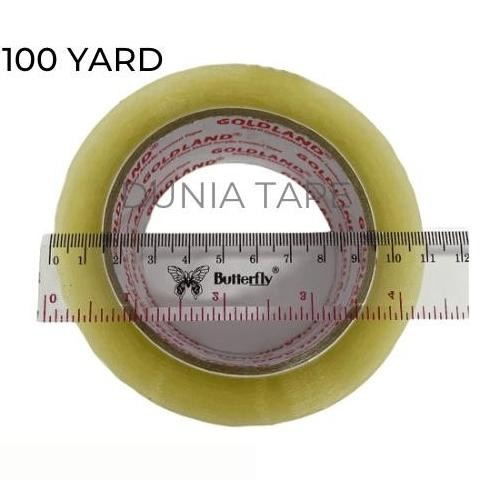 

(GOJEK GRAB) OPP lakban bening coklat 2 inch 100 yard by Radhiant official