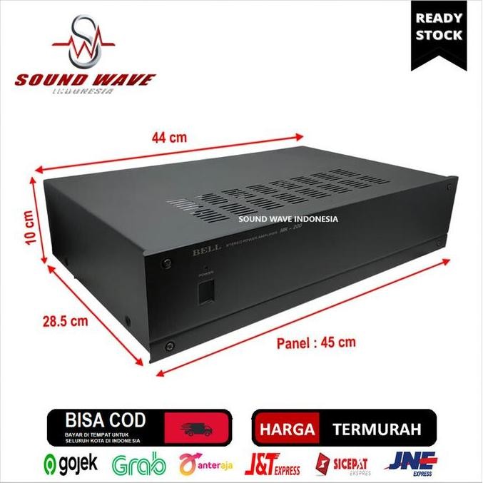 Box Power Amplifier Bell Mk200 Original