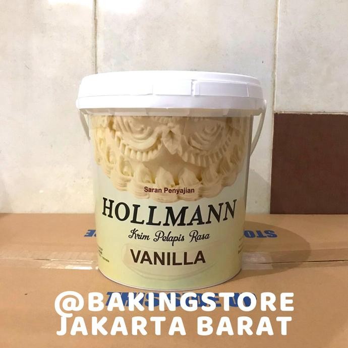 

TERSEDIA Hollman Butter Cream vanilla 1 kg | Hollmann Buttercream Vanila
