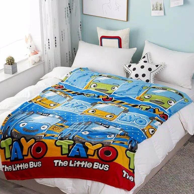 [BISA COD] SELIMUT KARAKTER / SELIMUT KARAKTER ANAK / SELIMUT BULU HALUS TEBAL