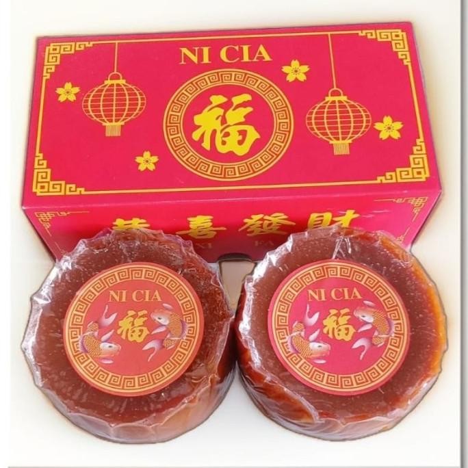 

kue keranjang nicia Imlek 1kg isi 2pcs original halal