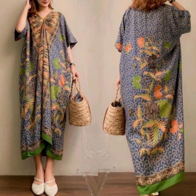 Sale OUTER KAFTAN ETNIK BATIK Pekalongan HALUS/DASTER KALONG LOWO LD140