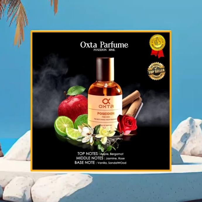 Jual Murah Parfum Oxta Poseidon Parfum Pria Non Alkohol - Parfum Pria Tahan Lama Terlaris..!!!