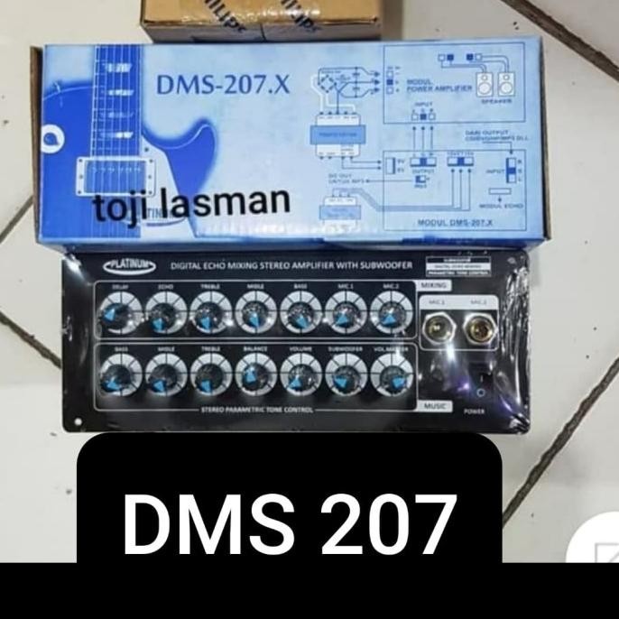 Baru dms 207 tampa mp3 tone mixing gitar mic echo dms207 digital echo mic tojil4 dijamin