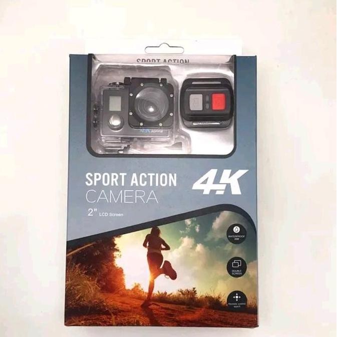 Kogan WIFI Action Camera 2 LCD Plus Remote/ Sports Cam/ Kamera Vlogger/ Kamera Foto 4K Ultra HD Acti