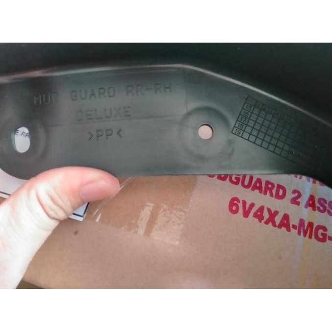 Mudguard Mud Guard Xenia 2016 2017 2018 Deluxe Ori - Asli