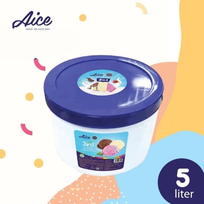 

Promo Es Krim Aice 8 Liter Rasa Neapolitan / Ice Cream Aice Neopolitan 8 Ltr