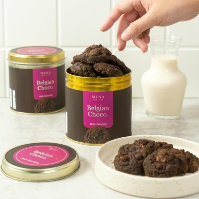 

Promo Mena Cookies Belgian Choco - Dark Chocolate