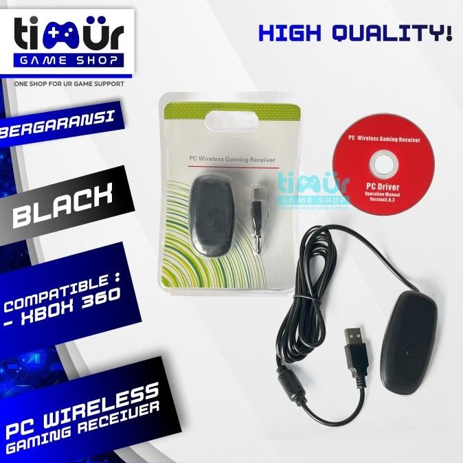 Sale Receiver Stik Stick Xbox 360 Wireless Gaming Dongle PC Windows