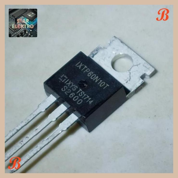 [SRE] IXTP60N10T IXYS IXTP 60N10T 60N10 Mosfet N-Ch 60A 100V To-220 TR FET