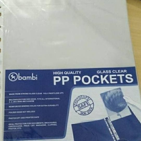 

pp pocket bambi A4 murah