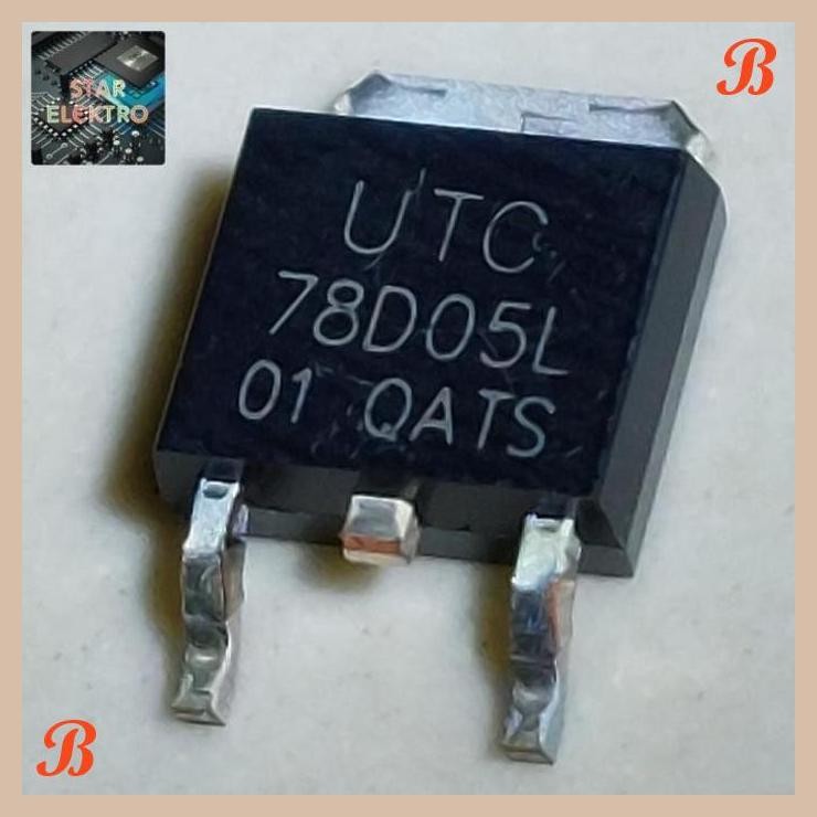 [SRE] 78D05L UTC To-252 SMD 78D05L-TN3-R Voltage IC Regulator 5V 78D05