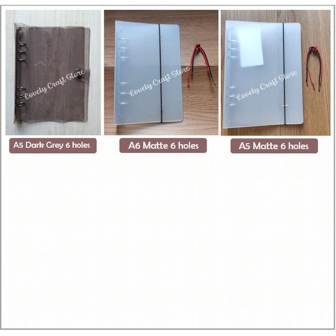 

Binder Transparent Binder Laser Hologram Binder Matte A4/A5/A6 murah