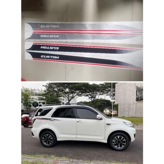 Stiker Daihatsu Terios Custome