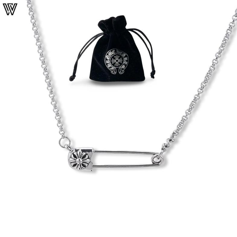 Chrome Hearts Safety Pin Necklace