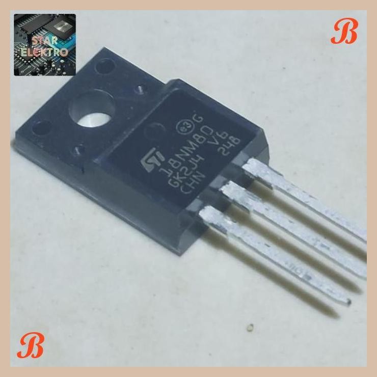 [SRE] 18NM80 F18NM80 STF18NM80 ST Mosfet N-Ch 18A 800V To-220F Transistor