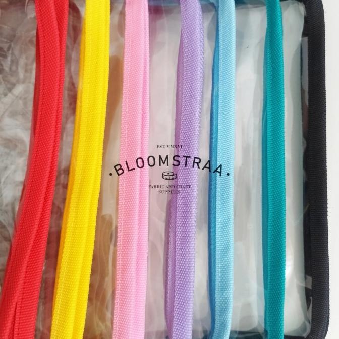 

Clear Cover Binder Zipper A6 Ring 6 Planner Mika PVC Transparan murah