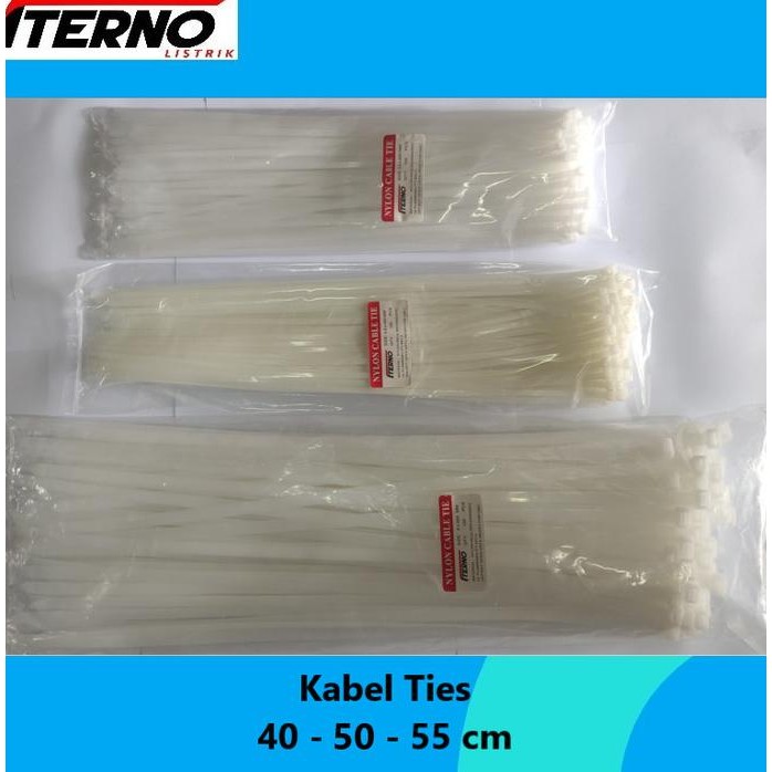 

Kabel Ties Cable Tie 50cm 4.8x500mm Iterno murah