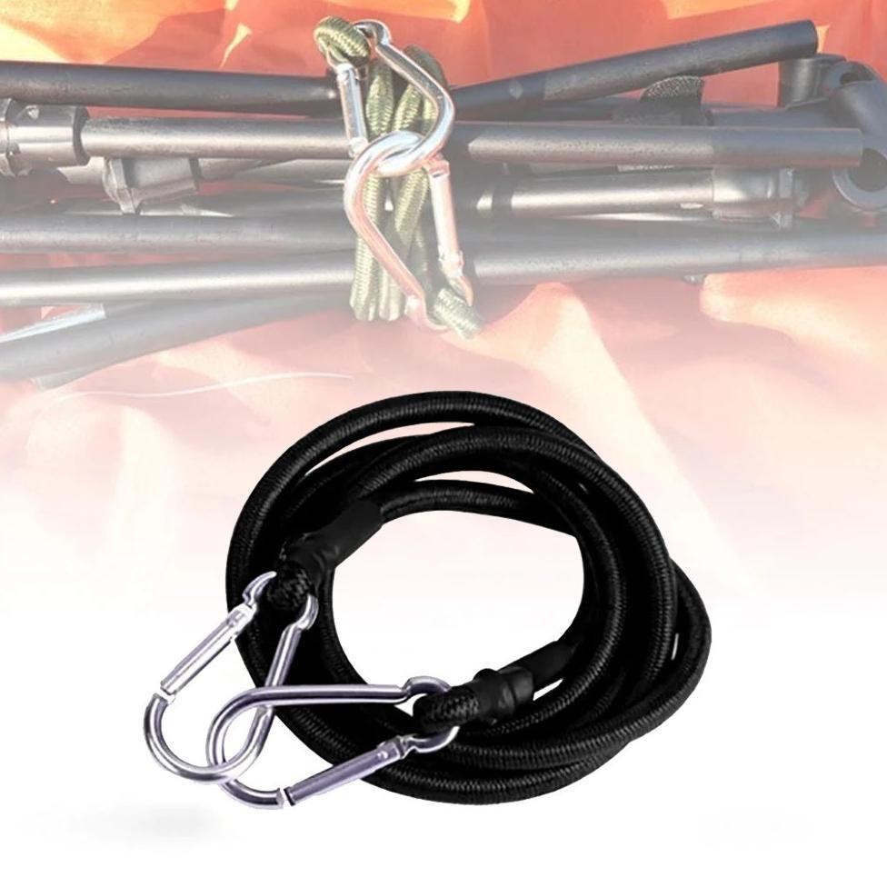 Premium 2/4M Tali Bagasi Motor Berkualitas / Tali Pengikat Barang Tali Karet Pengikat Barang Dijok M