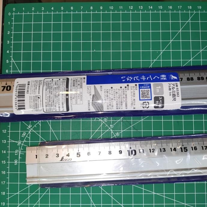 

TERMURAH - SHINWA Penggaris Anti Slip 1000mm 1M Aluminum Cutting Guide 65382