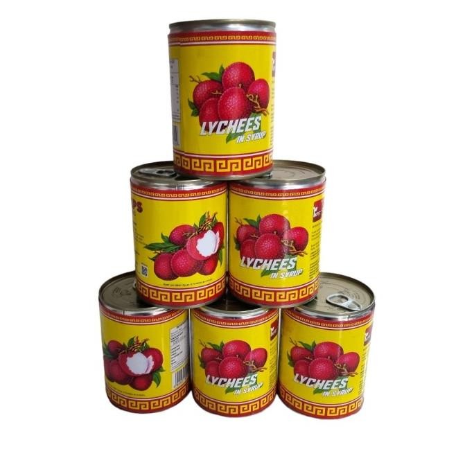 

Promo Sapa Ikps Brand Buah Lychees Leci Lechi Kaleng In Syrup Can 567Gram (Dus)