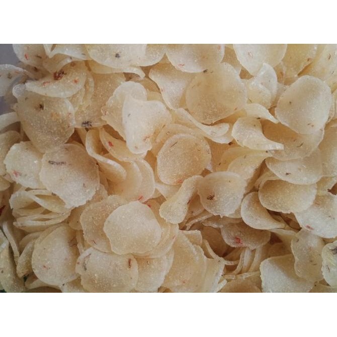 

Promo Ceriping Pedas Nuri 5 Kg / Kerupuk Singkong Pedas