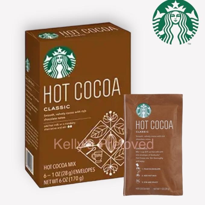 

Murah Starbucks Hot Cocoa Mix | Box 8 Oz | Chocolate Powder Drink 8 Sachet
