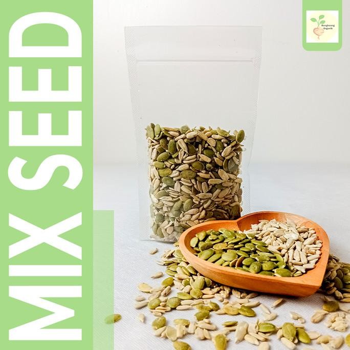 

Murah 2 Mix Seed 1Kg - Pumpkin Seed & Sunflower Seed - Roasted