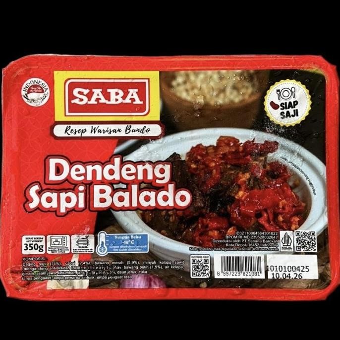 

Murah Dendeng Sapi Balado Saba