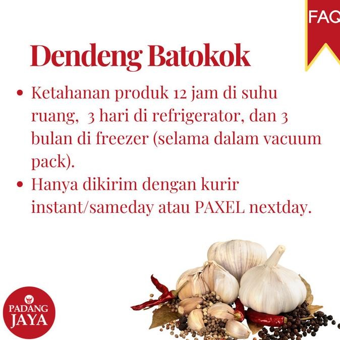 

Murah Dendeng Batokok Padang Jaya Ukuran 250 Gr
