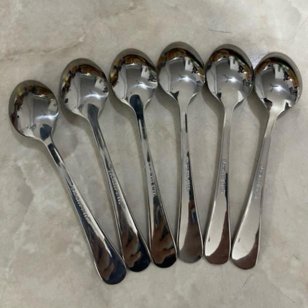 Bisa Cod Sendok Teh Kopi Stainless Tebal Premium Hotel / Sendok Teh Pendek Stainless / Sendok Teh Pa