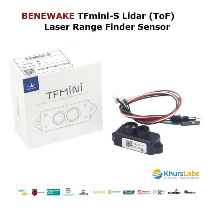 TF mini S LiDAR (ToF) Laser Range Sensor