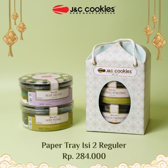 

Hampers Reguler jnc cookies/gift hari raya/hampers terbaru