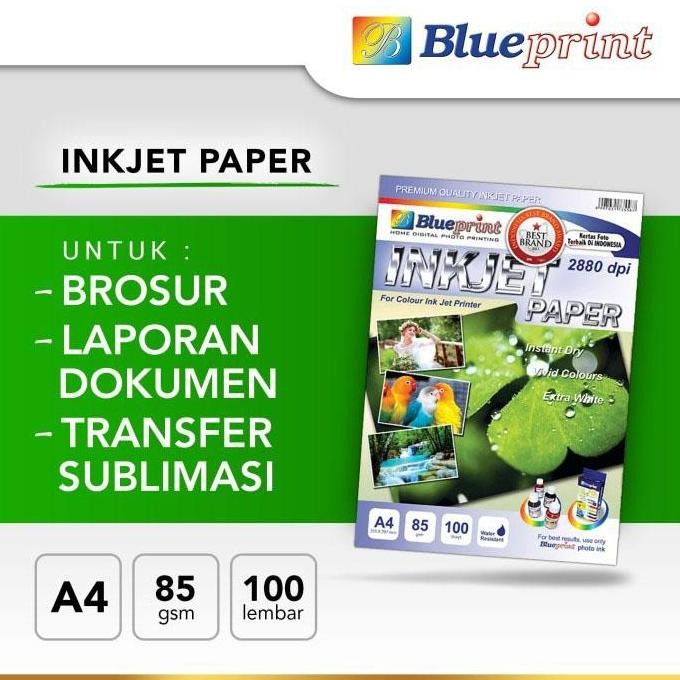 

Blueprint Bp-Ipa485 Inkjet Paper 85Gsm Terbaru