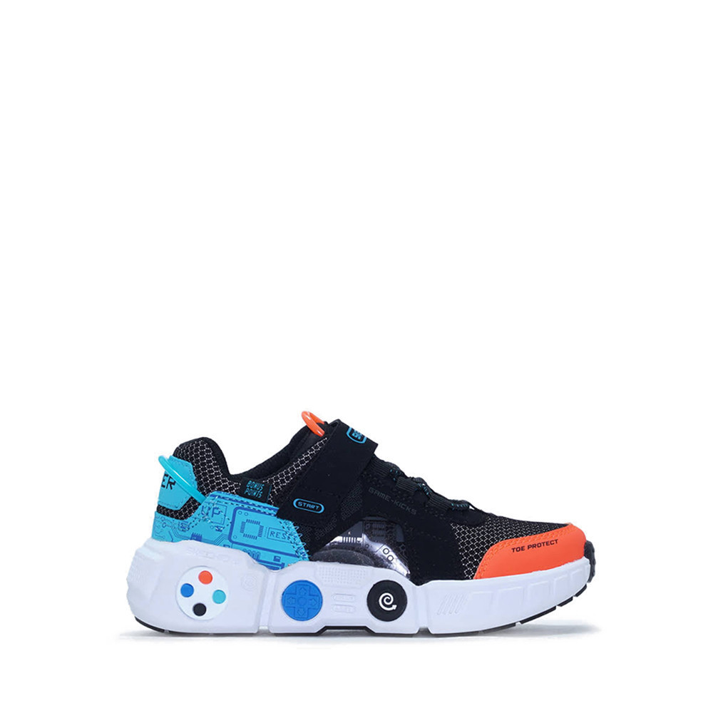 Skechers Gametronix Boy's Lifestyle Shoes - Black