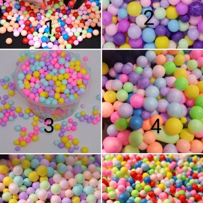 

Pompom Butiran Busa Styrofoam Warna Warni Ukuran 6 Sampai7 Mm Best Seller