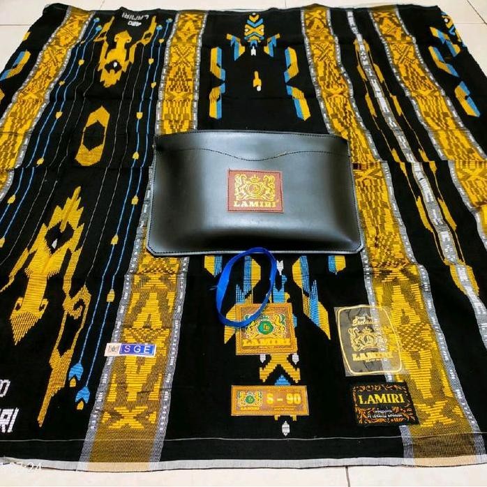 Terlaris Lamiri Sge S90 Full Songket Bahan Sutra 50%