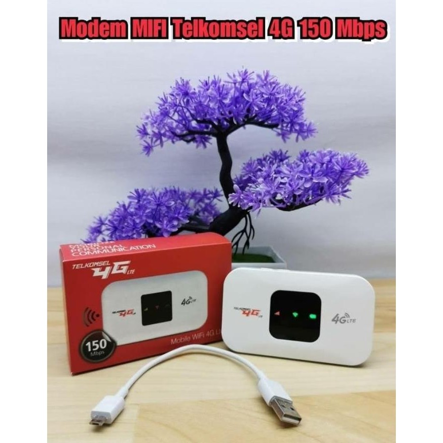 TERBARU - MODEM MIFI WIFI 4G LTE UNLOCK ALL OPERATOR 150Mbps