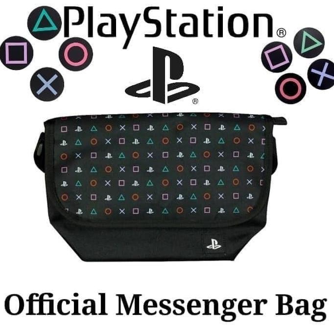 PLAYSTATION OFFICIAL MESSENGER BAG STOK TERBATAS