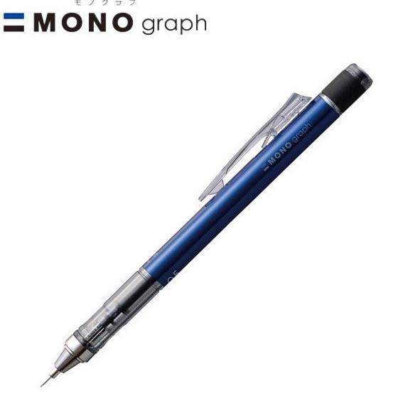 

Terbaru BIRU 0.5 Pensil Mekanik Mono Graph Tombow DPA-132D blue ATK1161TW