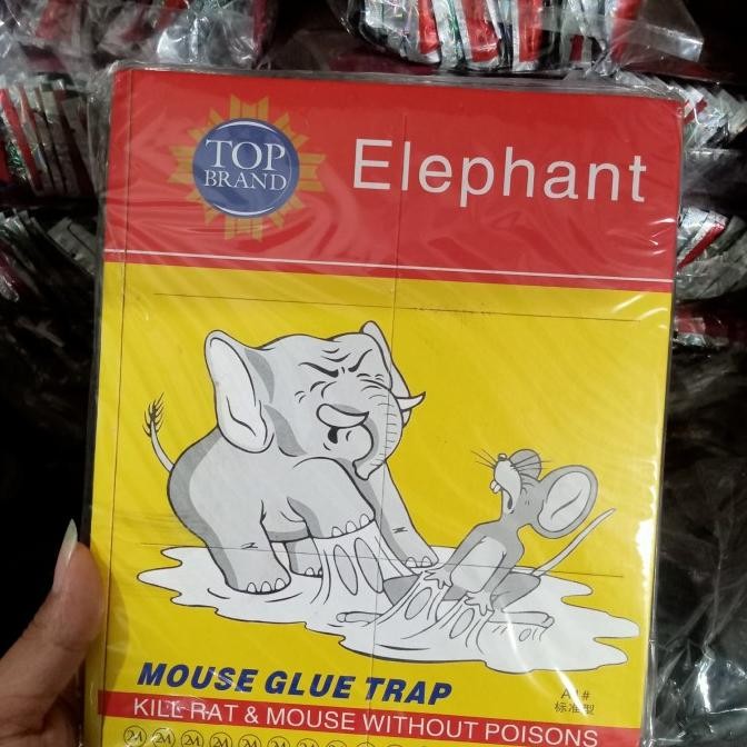 Lem Tikus Papan Import Cap Gajah Elephant Paket 10pcs GM