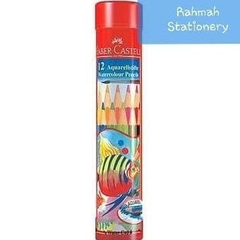 

Terbaru Faber-Castell Watercolour Pencils 12 round tin / pensil warna 12