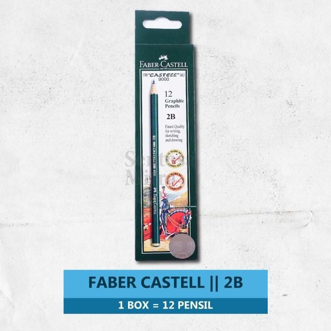 

Terbaru Pensil Kayu 2B Faber Castell Tipe 9000 Pensil Ujian Komputer murah